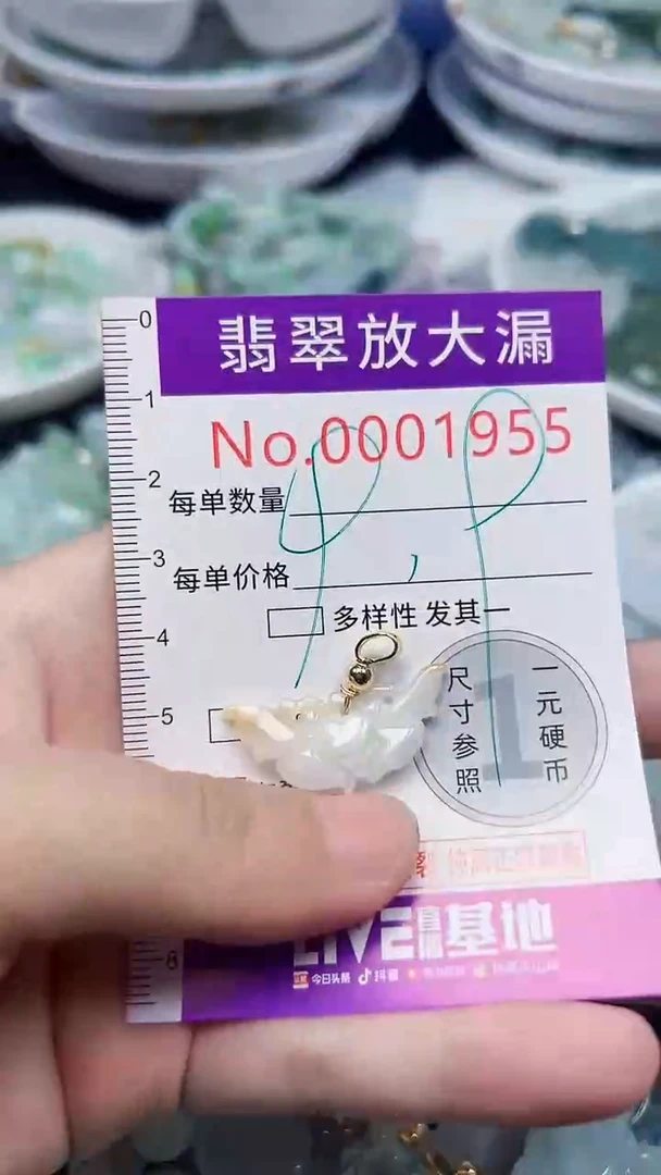 颈饰未镶嵌翡翠1955