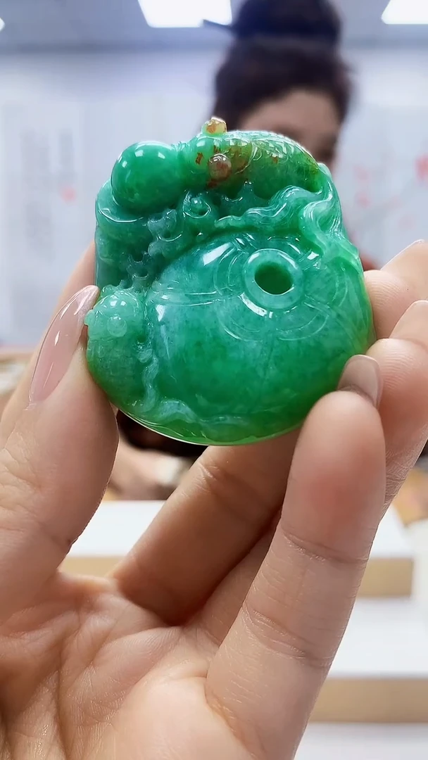 未镶嵌定制翡翠4829ty-毛货挂件57