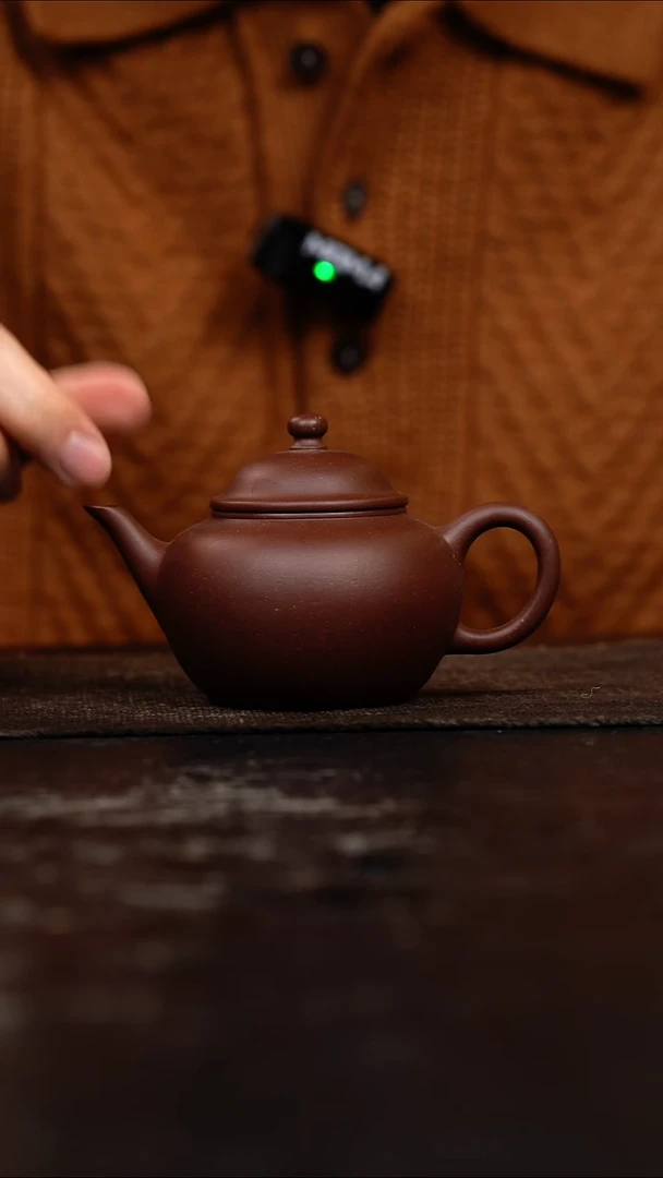 茶壶紫砂原矿手工壶120CC