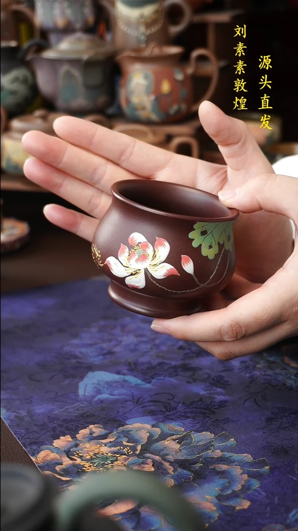 茶壶紫砂宜兴紫砂制品原矿杯浮力