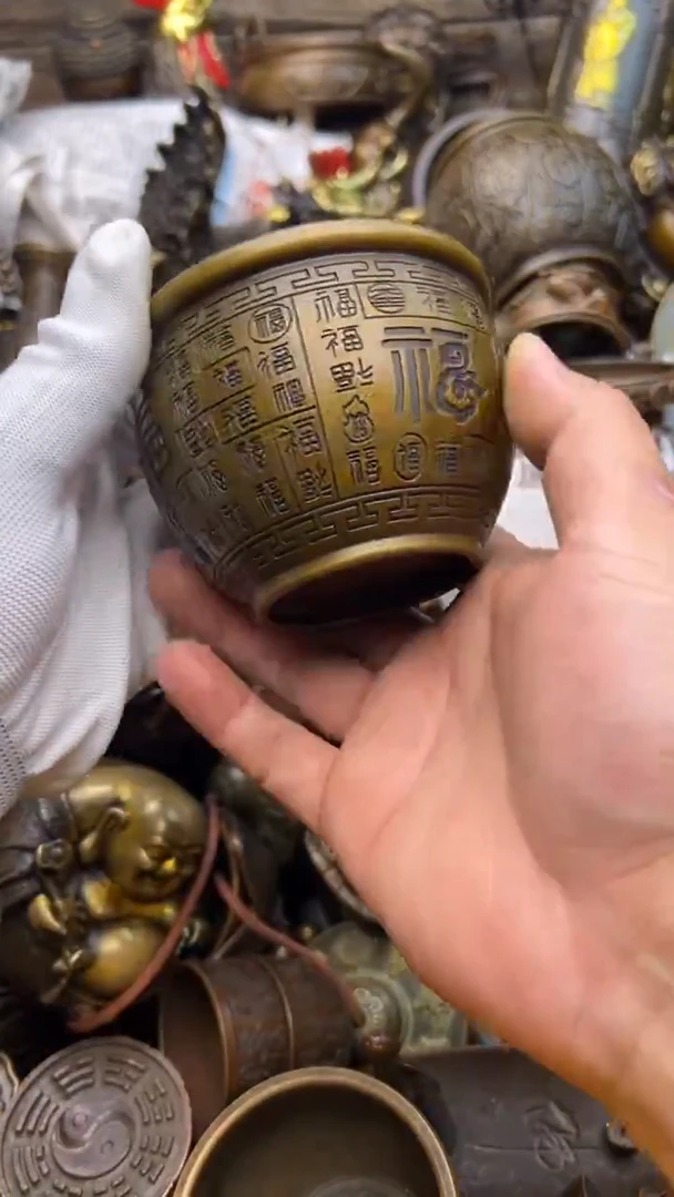 精美铜器，点击下单