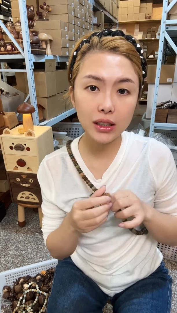 木敦煌飞天菩提子长串