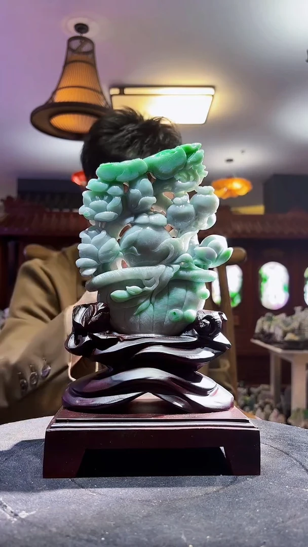 未镶嵌定制翡翠55/12/24/Y/花瓶