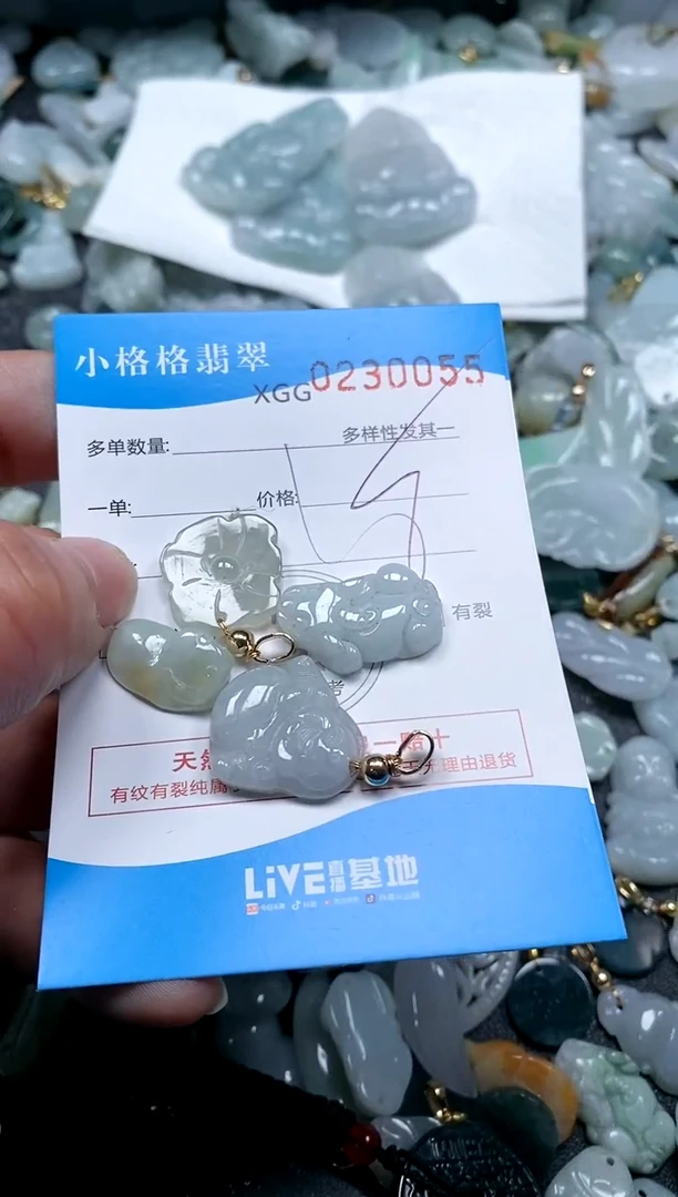 【闪购商品】翡翠颈饰未镶嵌闪购商品0230055
