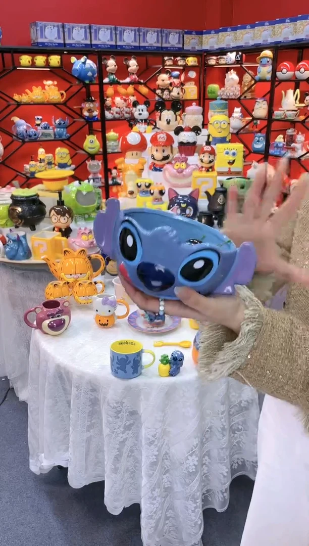 【闪购商品】1@@史迪奇水果沙拉碗