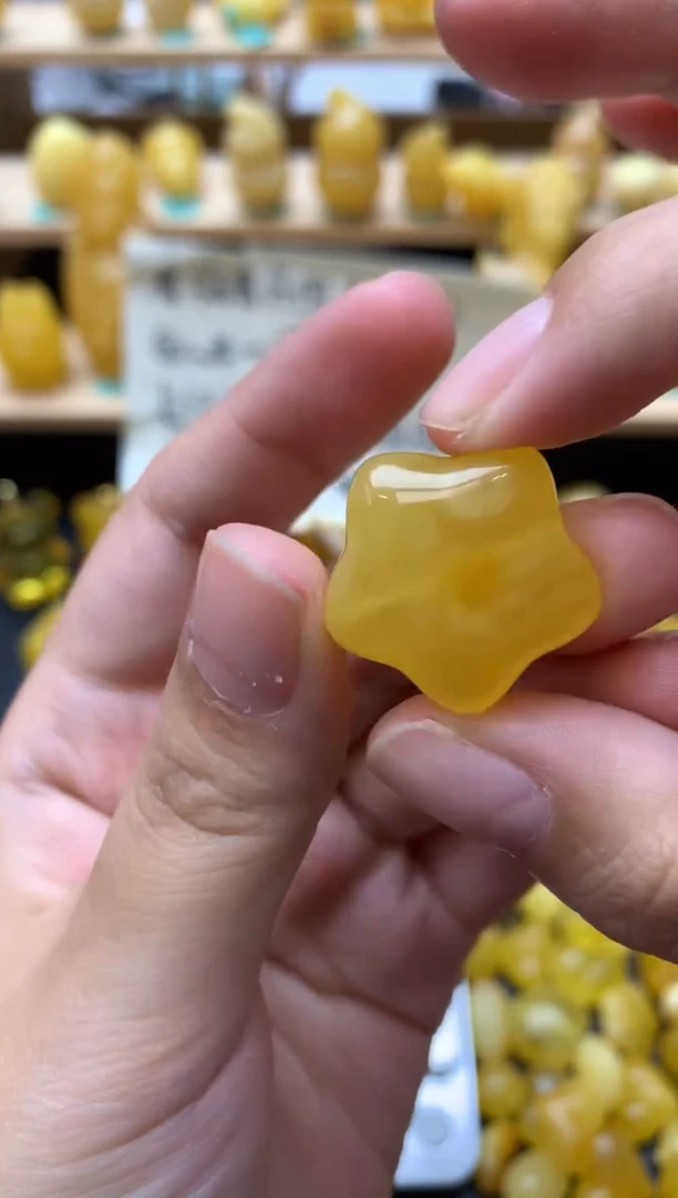 琥珀未镶嵌珠宝奇石068琥珀蜜蜡微瑕包括坑花粉杂裂冰花气泡