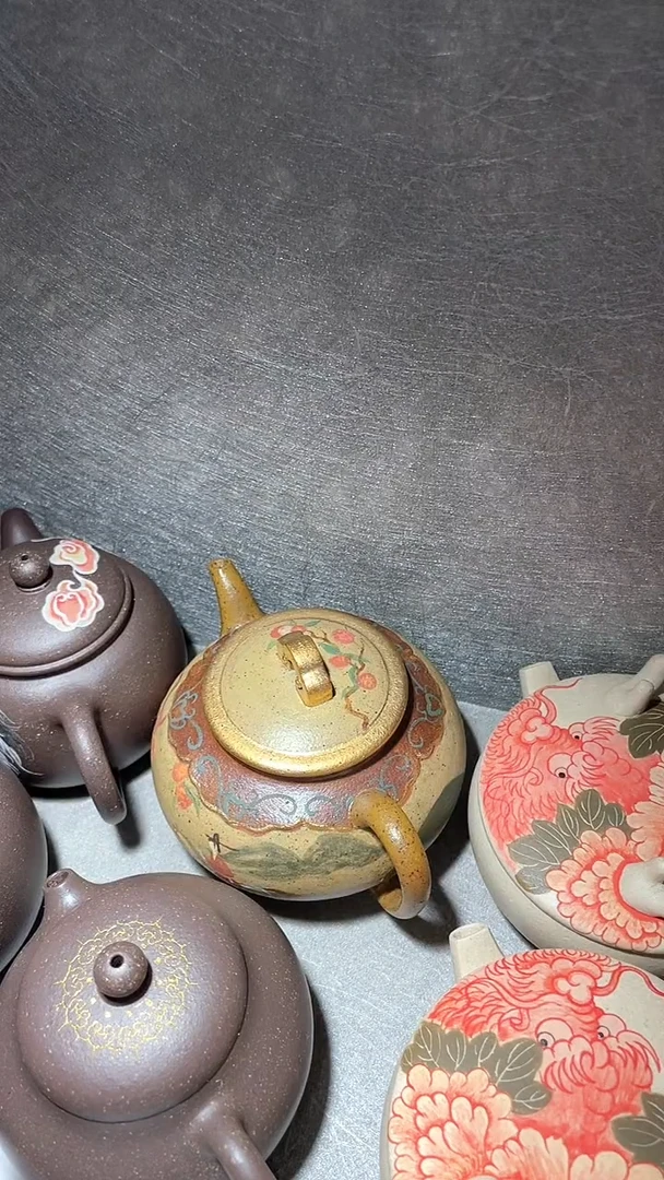 茶壶紫砂芝***囍长安荔枝微瑕