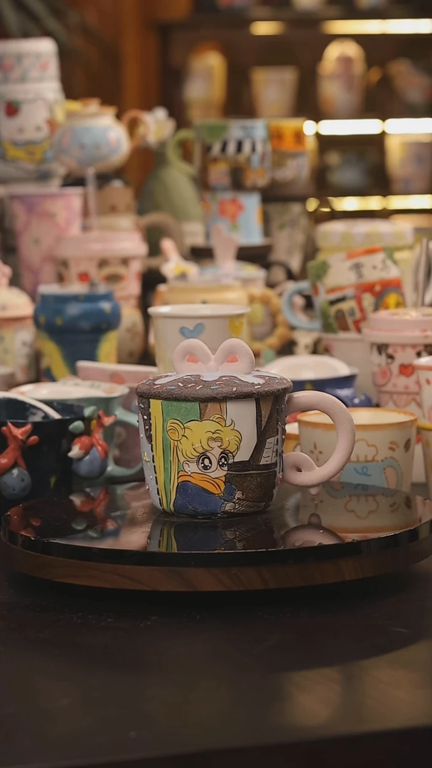 景德镇釉下彩绘设计师款式陶瓷