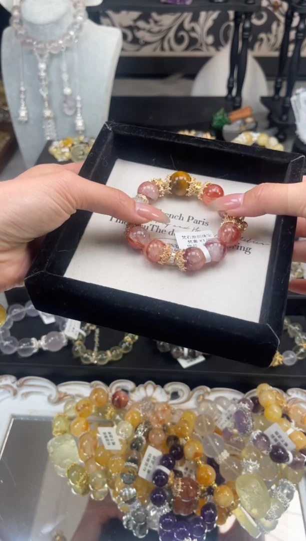 【闪购商品】水晶手链未镶嵌天然水晶 多样性发货