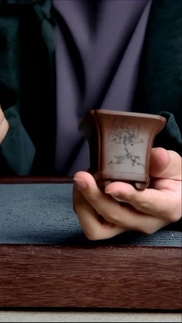 紫砂花盆5*5内径尺寸