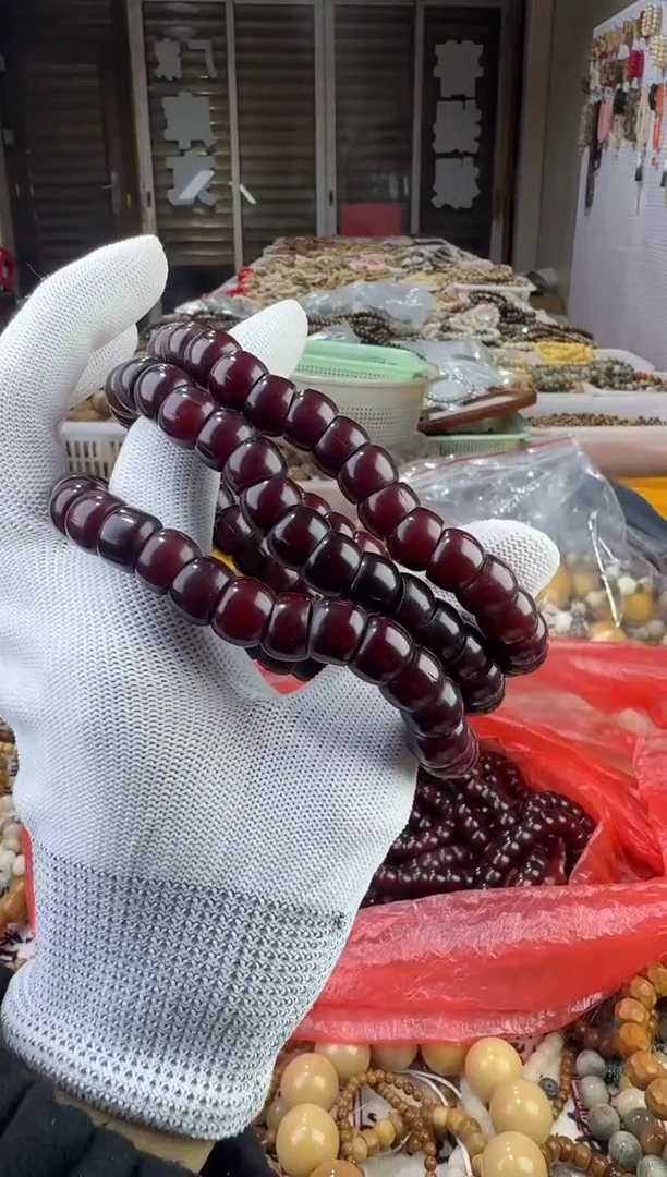 【闪购商品】菩提根/象牙果手串朱砂供大肠微瑕