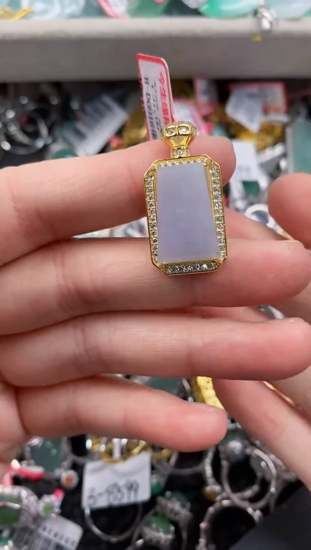 银S925镶嵌戒指翡翠11-11     7