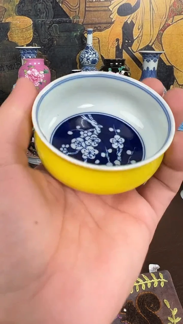 瓷片景德镇瓷器茶器茶杯