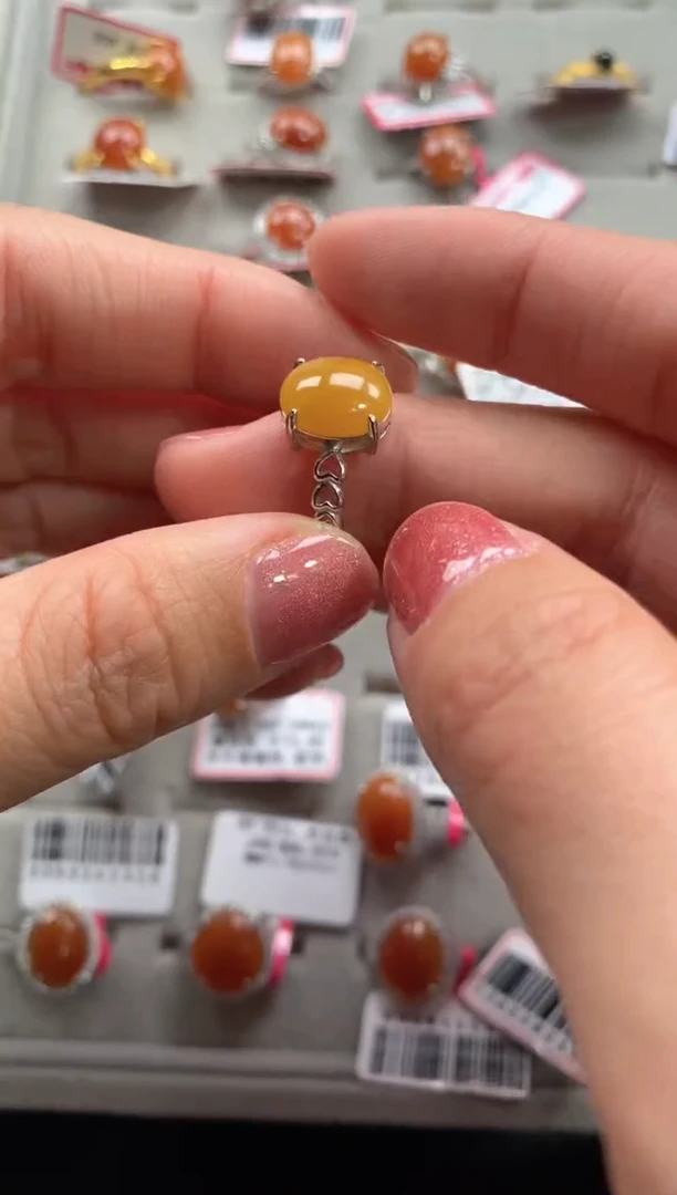 【闪购商品】翡翠戒指银S925镶嵌1111111111     4