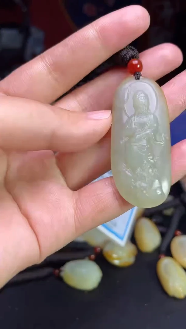 颈饰未镶嵌和田玉123