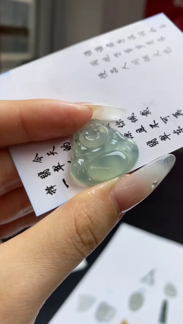 定制翡翠未镶嵌翡翠毛货~