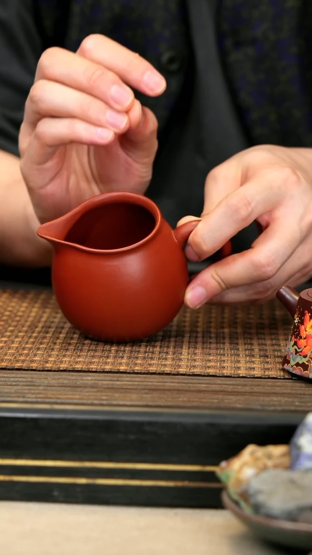 紫砂壶9《公道》朱泥