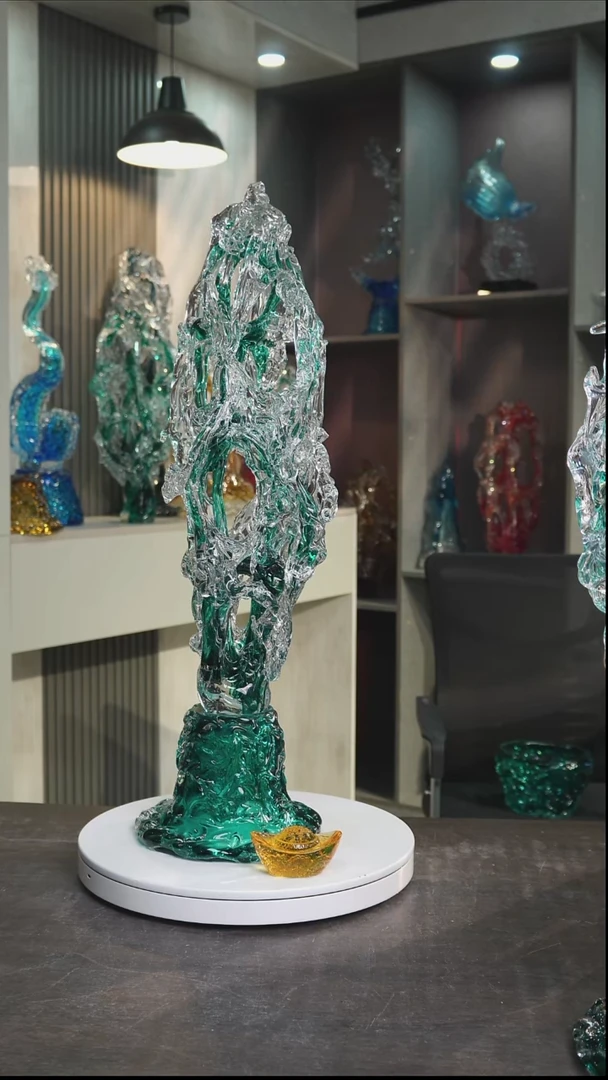 琉璃夏*湖水绿太湖石