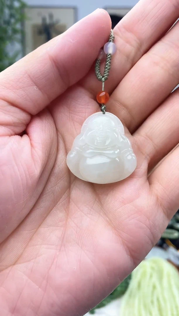 和田玉未镶嵌颈饰1