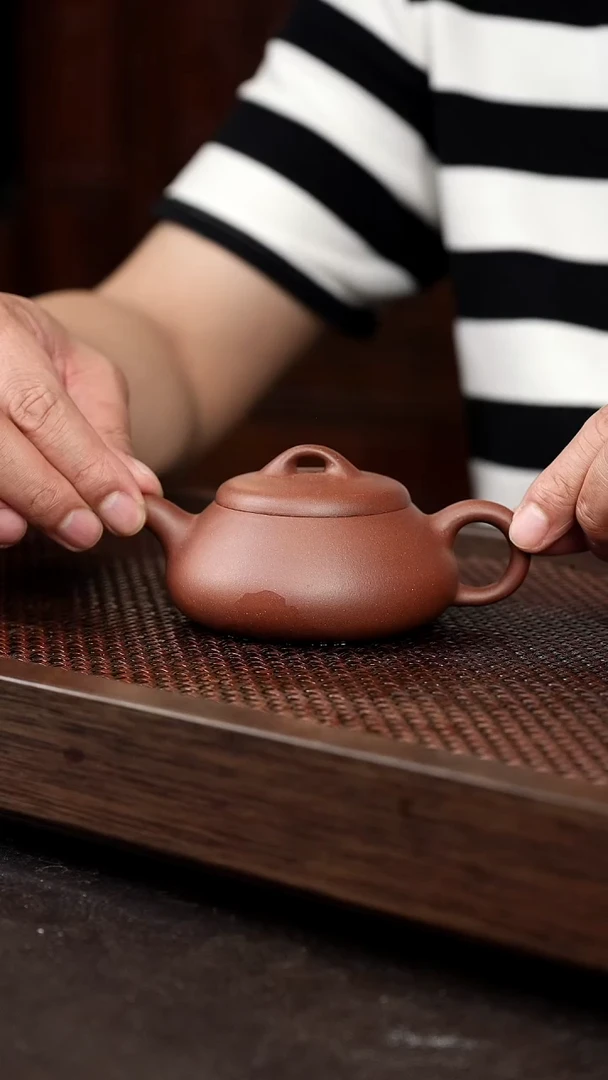 茶壶紫砂底槽清矮瓢