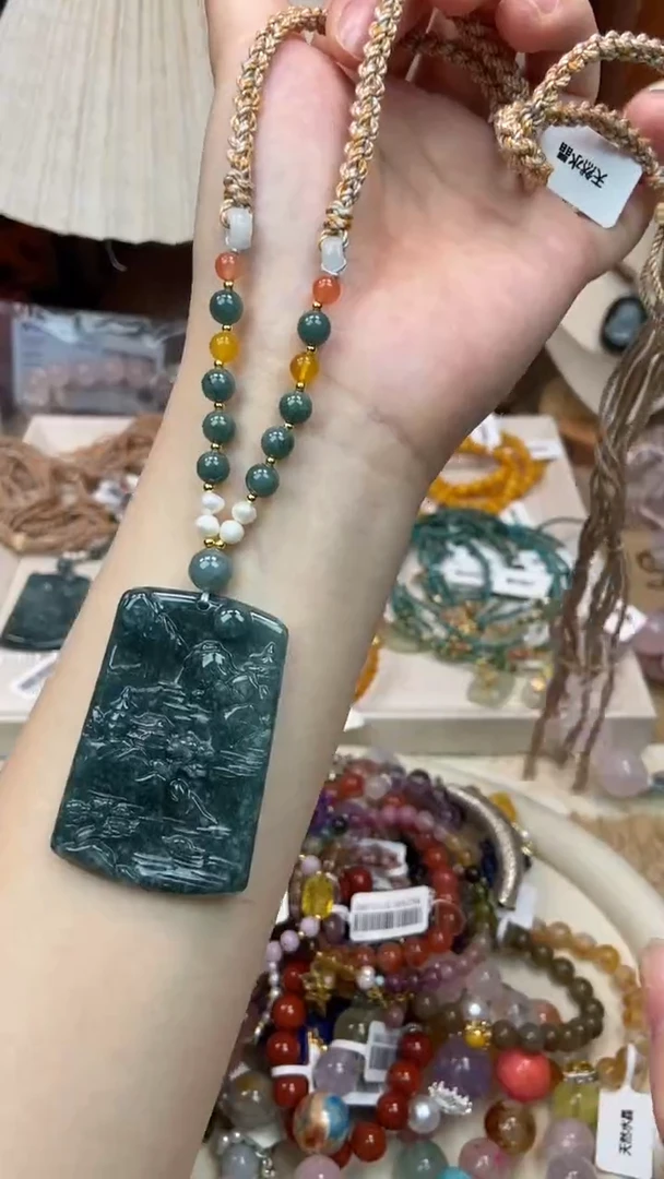 项链翡翠未镶嵌441