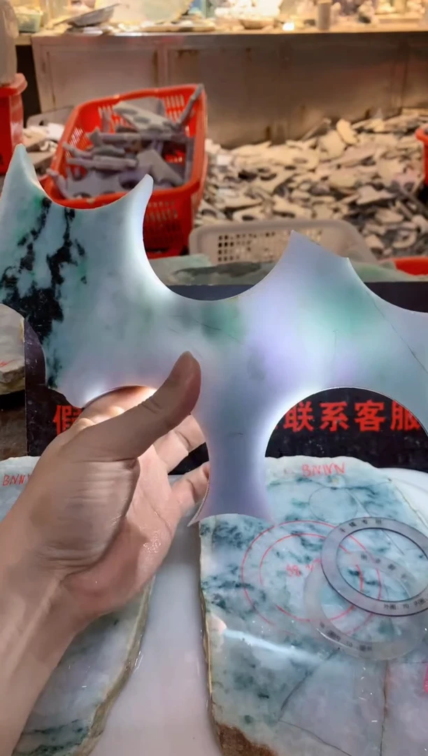 裸石翡翠0朗0翡翠珠宝403
