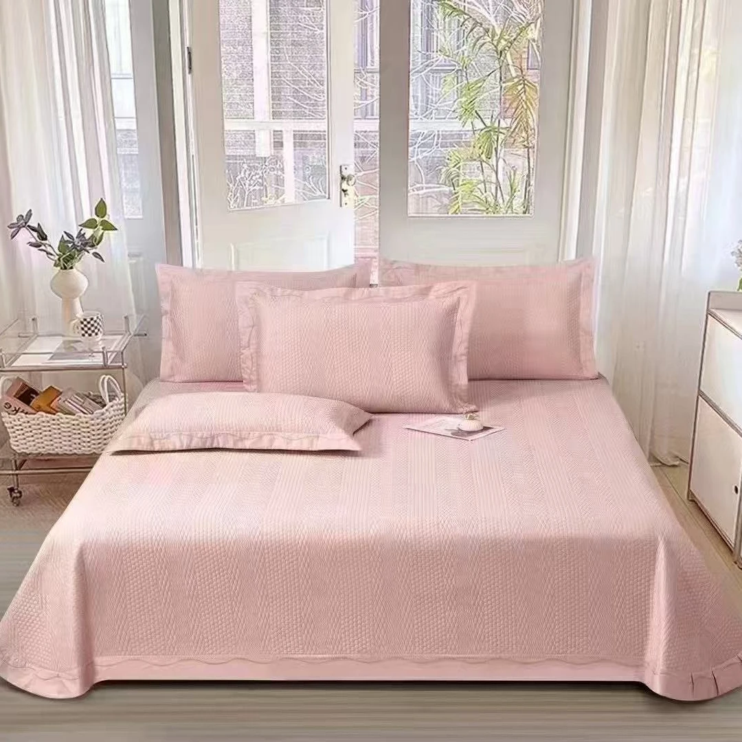 别墅款高端长绒棉（孔雀庄园）床盖款 亲肤裸睡床盖三件套！