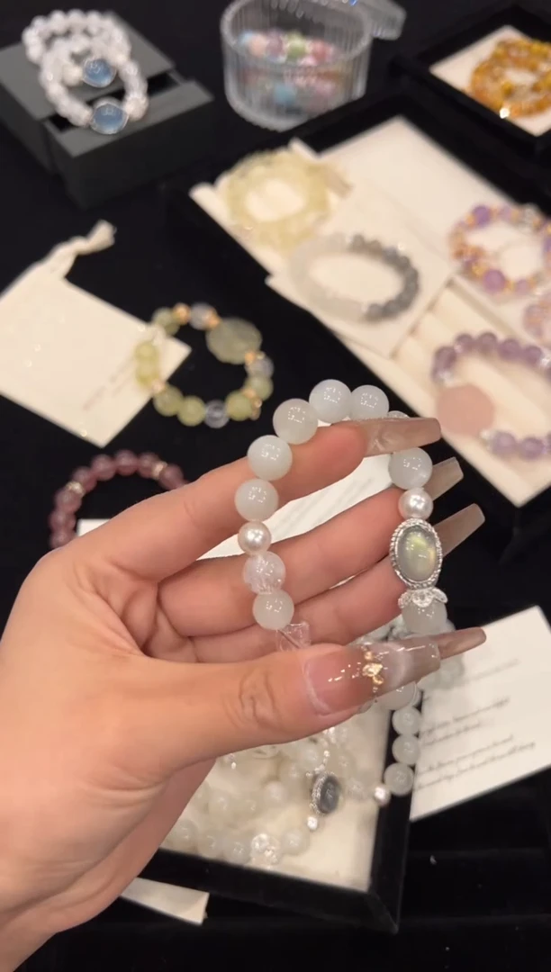 【闪购商品】水晶手链合金白月光手链x1007