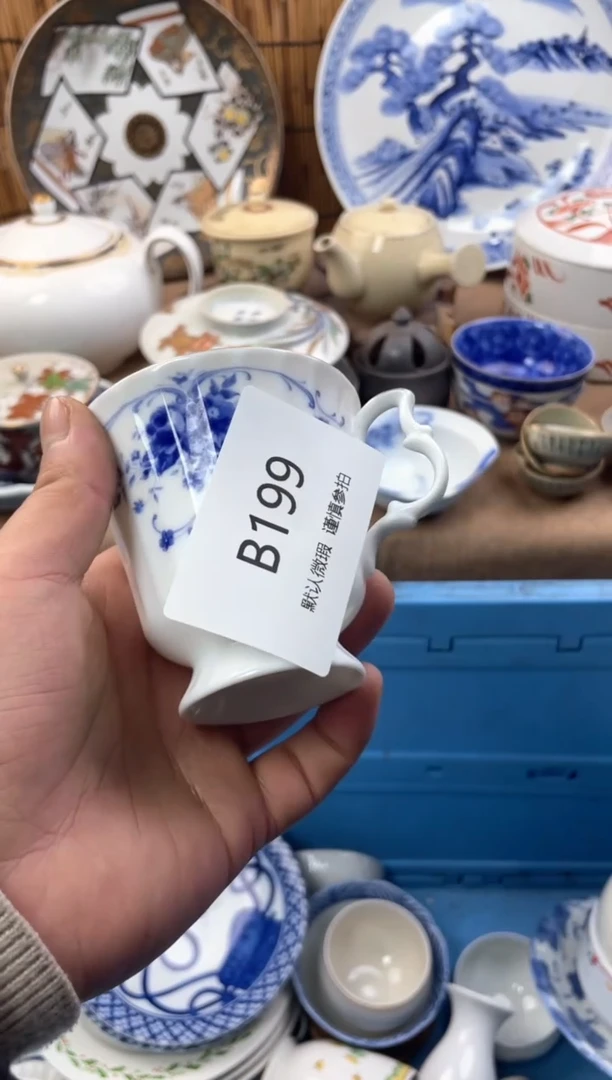 【闪购商品】日式中古no退no换默认微瑕B199