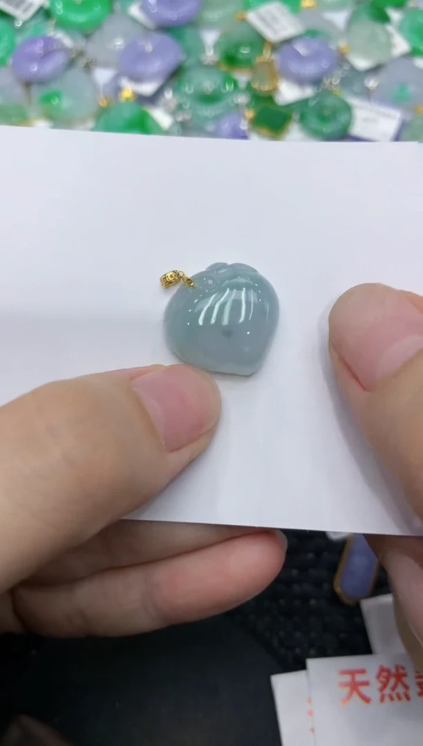 【闪购商品】翡翠颈饰18K金镶嵌111111111111