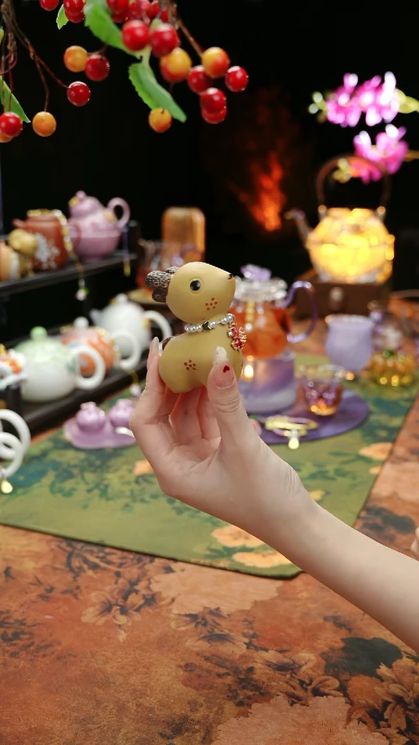 【闪购商品】一鹿有你紫砂茶宠摆件+滴流