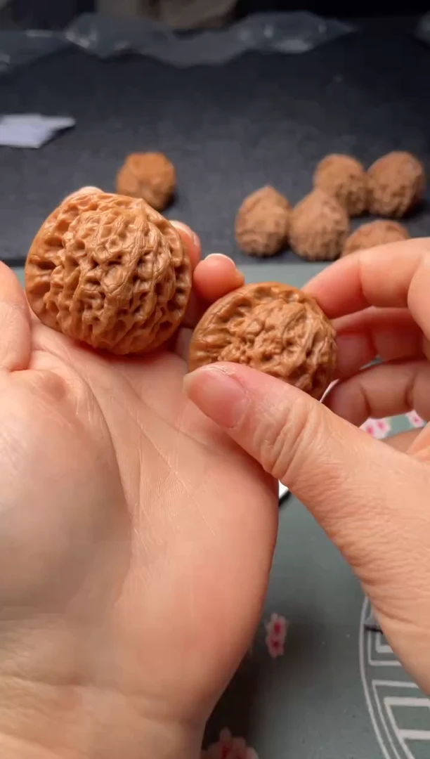 把件文玩核桃w325 金公子 42尺