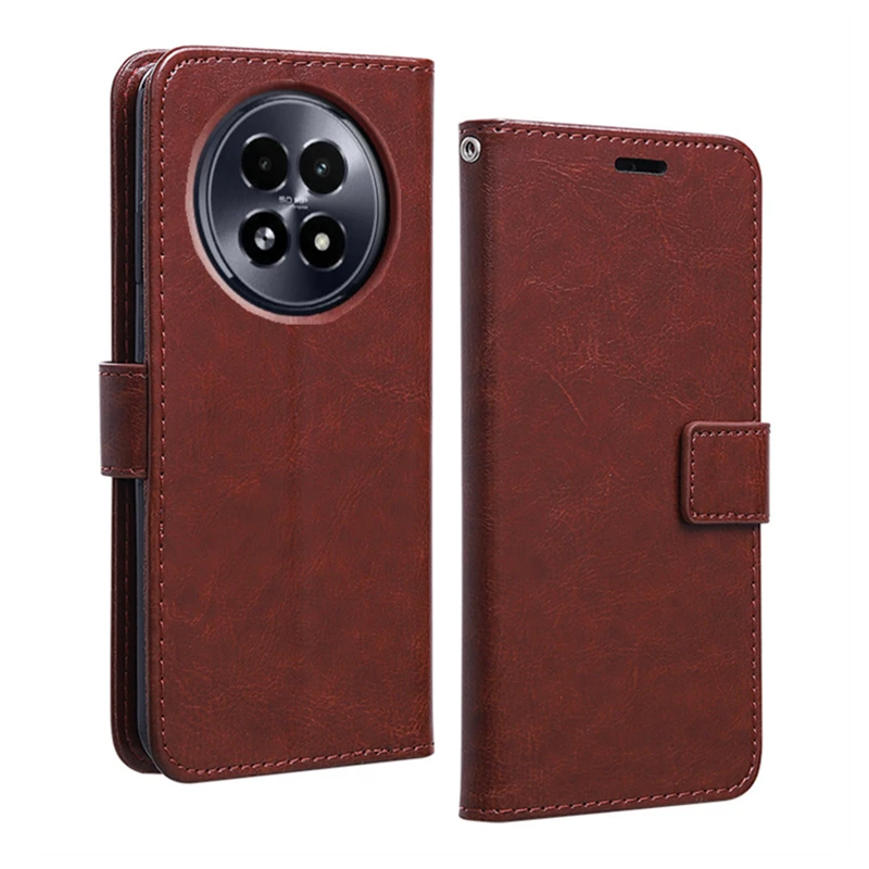 真我13手机壳Realme13Pro+翻盖保护皮套13pro至尊版防摔硅胶外壳