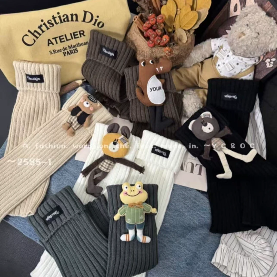 韩版新款卡通小熊袜套