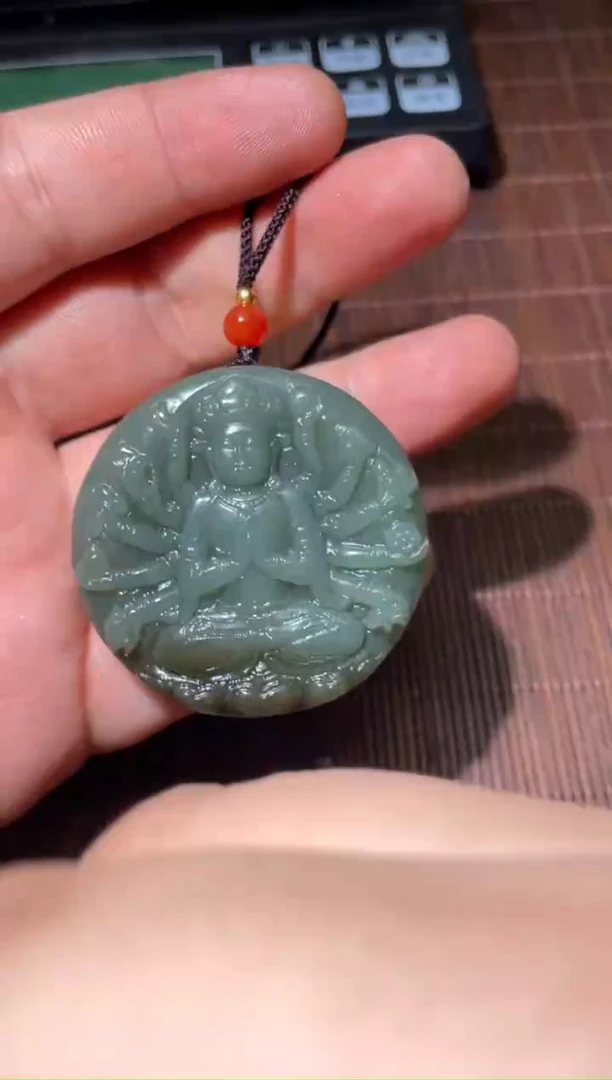 未镶嵌和田玉（糖玉）挂件20