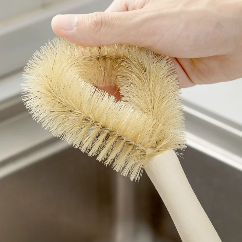 刷锅洗锅刷子家用厨房清洁去污用刷长柄不伤锅刷