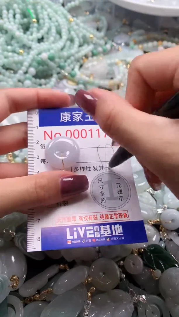 翡翠未镶嵌吊坠(不含链)1170