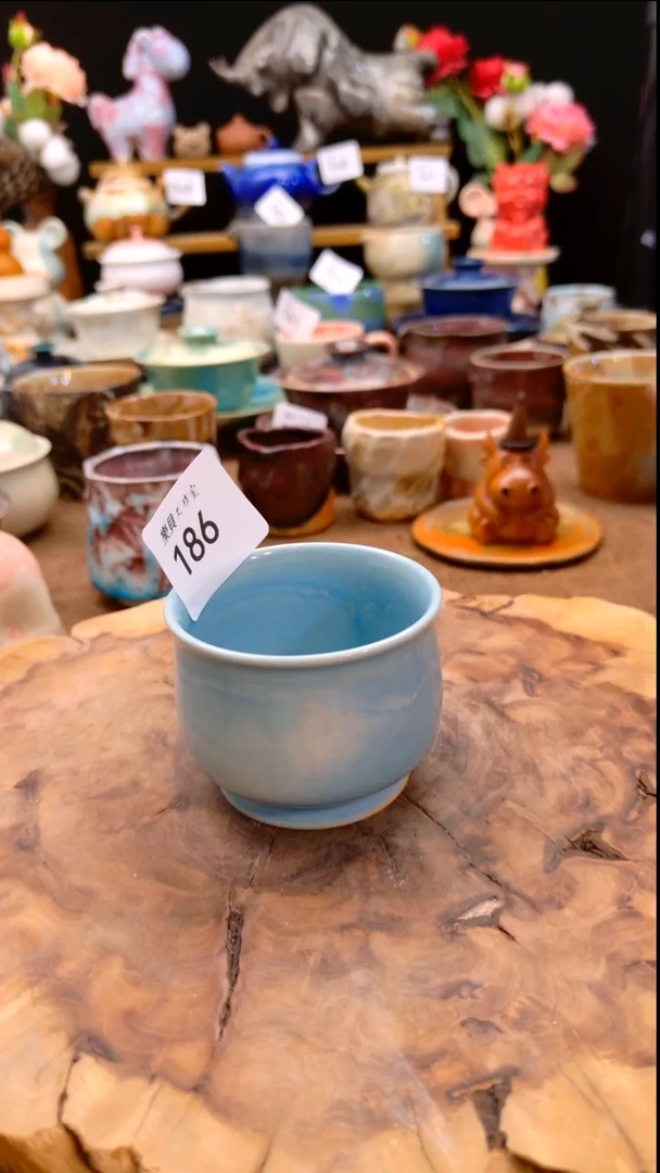 高温颜色釉窑变系列 微瑕