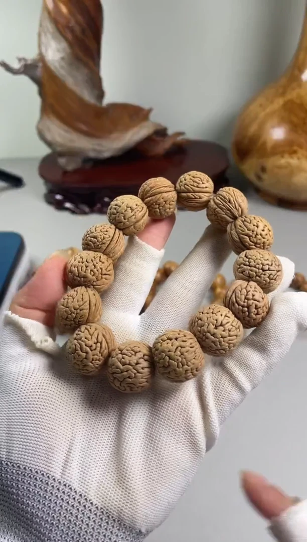 纯天然桃核2.0手串