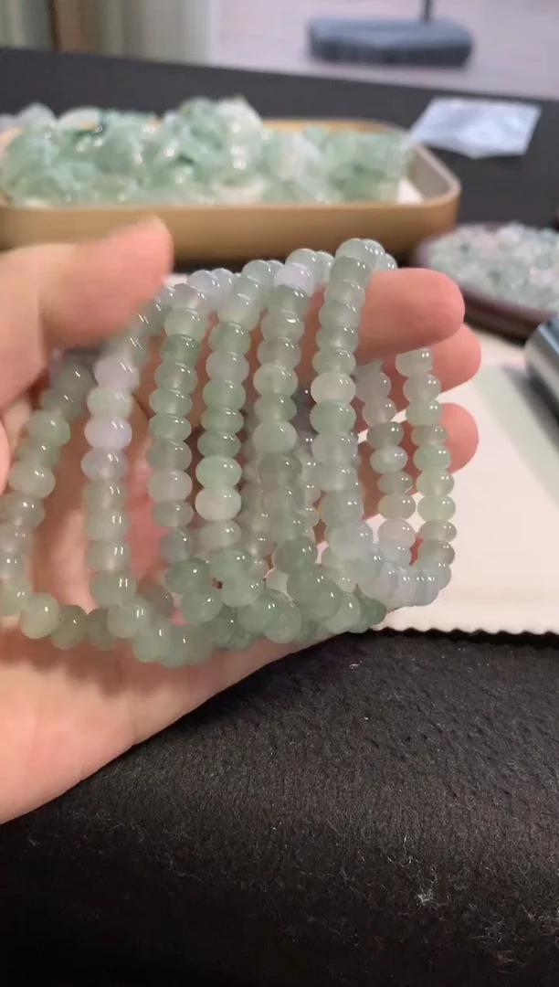 未镶嵌手串翡翠翡翠手串F1659多样性发一