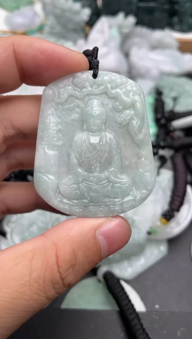 吊坠(不含链)未镶嵌翡翠1