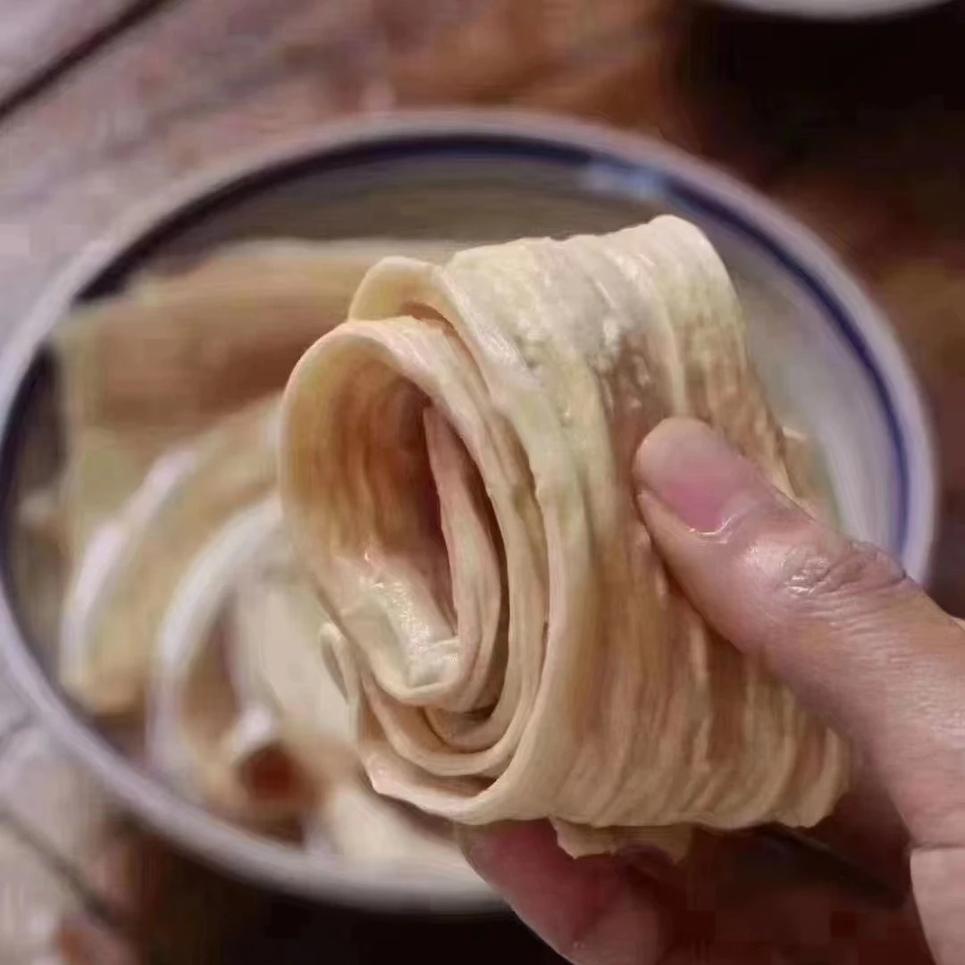 福建三明清流嵩溪镇鑫珍豆腐皮油豆皮腐竹手工豆腐皮500g包邮