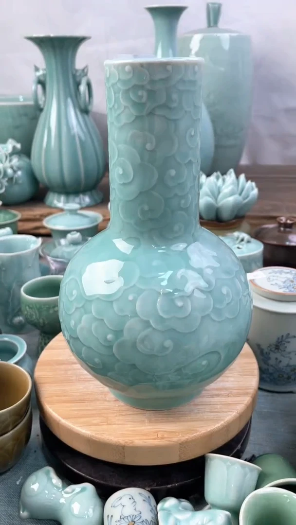 【闪购商品】纯手工 特价福利 微瑕 慧仙青瓷
