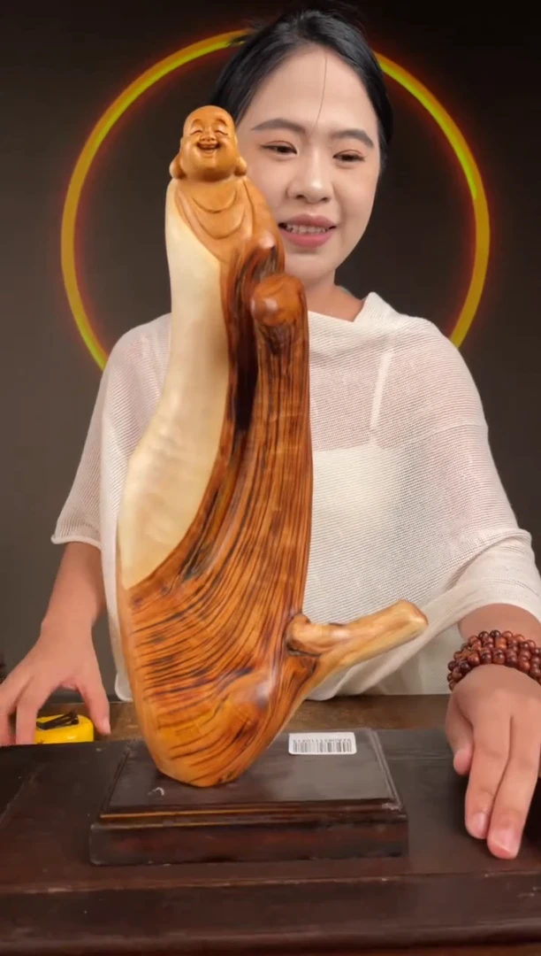 柏木（崖柏）手工摆件,先抢先得! 编号:132