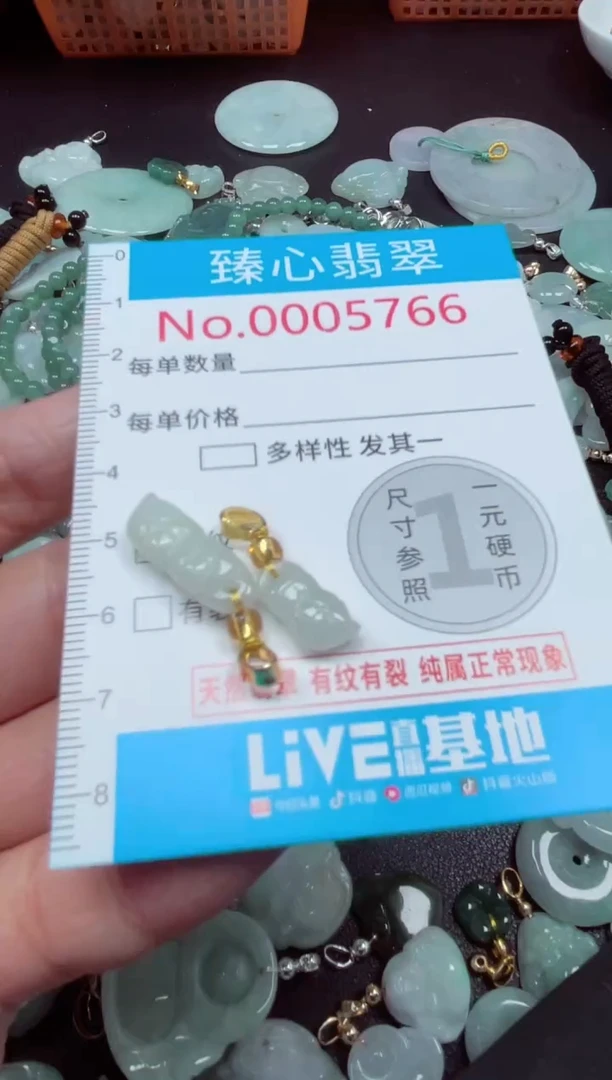 颈饰未镶嵌翡翠5766