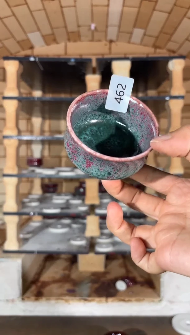 杯精品窑变钧瓷茶器