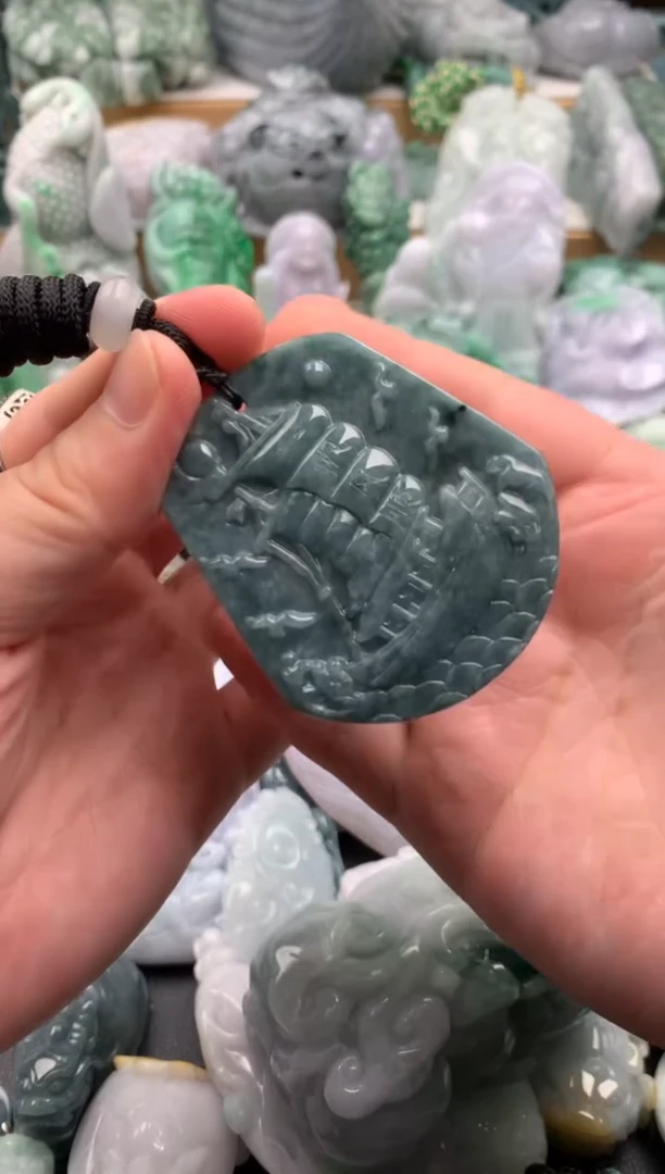 吊坠(不含链)未镶嵌翡翠1