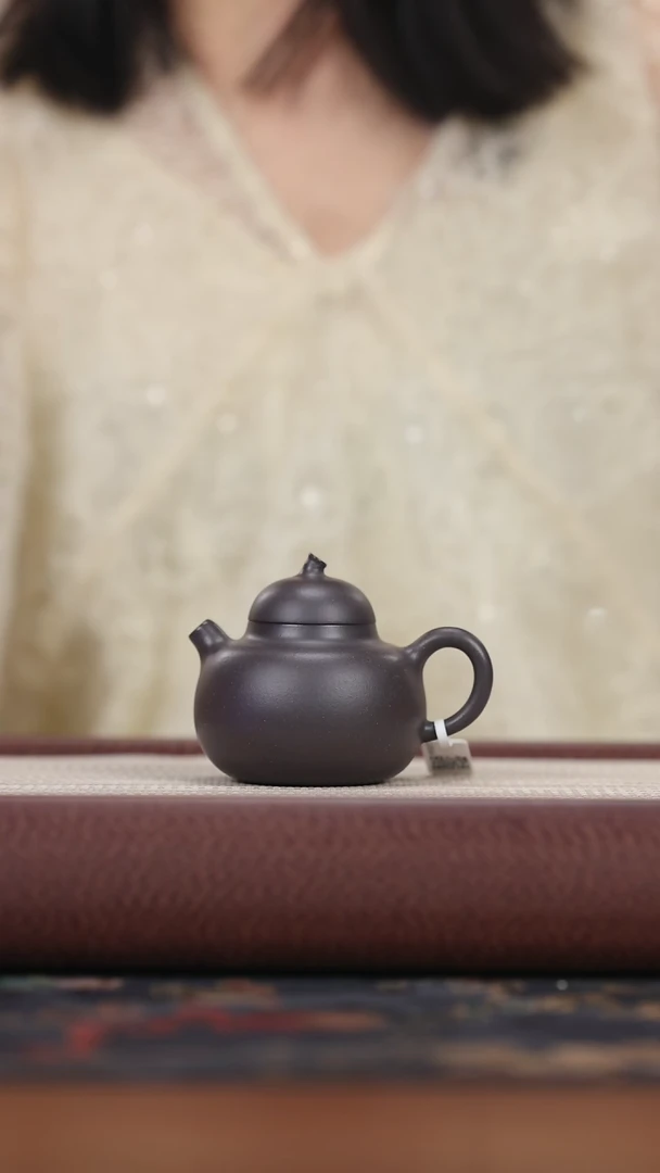 【闪购商品】紫砂茶壶天青泥 萌萌哒120cc