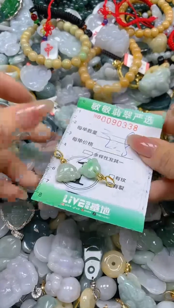 【闪购商品】翡翠颈饰未镶嵌闪购0090338多样性发其一