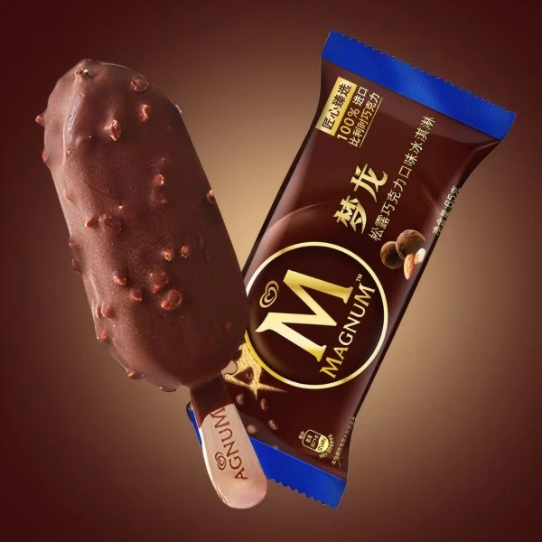 MAGNUM/梦龙冰淇淋香草味 72g雪糕同城送雪糕同城配